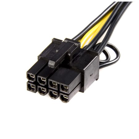 StarTech 6.1" PCI Express 6 Pin to 8 Pin Power Adapter Cable