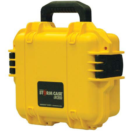 Pelican iM2050 Case, Watertight, Padlockable Case, with Multilayer Cubed Foam Interior, Yellow