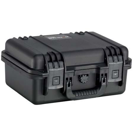 Pelican iM2100 Case, Watertight, Padlockable Case, No Foam or Divider Interior, Black