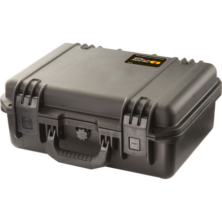 Pelican iM2200 Case, Watertight, Padlockable Case, with Multilayer Cubed Foam Interior, Black