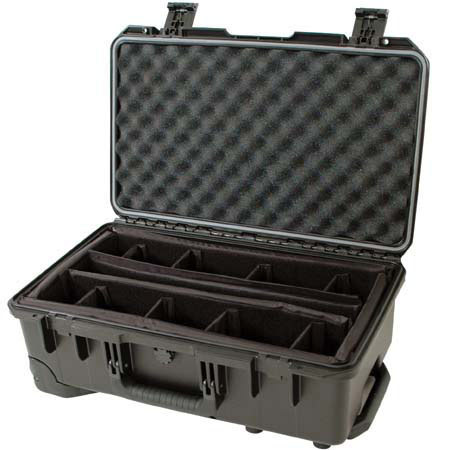 Pelican Storm iM2500 Case with Padded Divider, Black