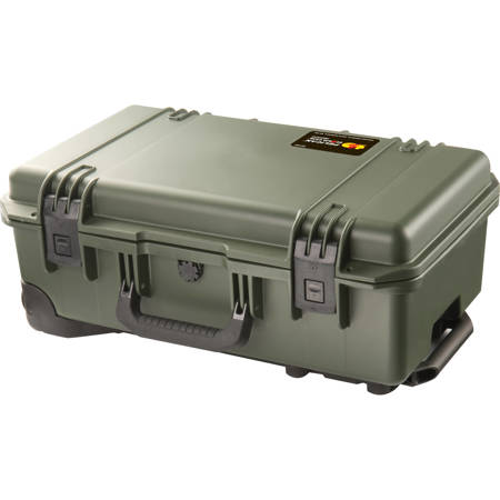 Pelican Storm iM2500 Case with Wheels, No Foam, Olive Drab