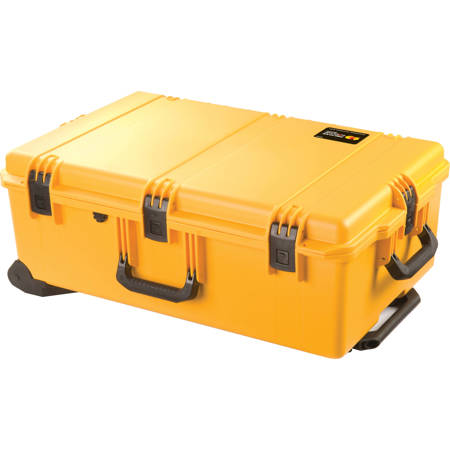 Pelican Storm iM2950 Case with Wheels, Watertight, Padlockable Case, No Foam, Yellow