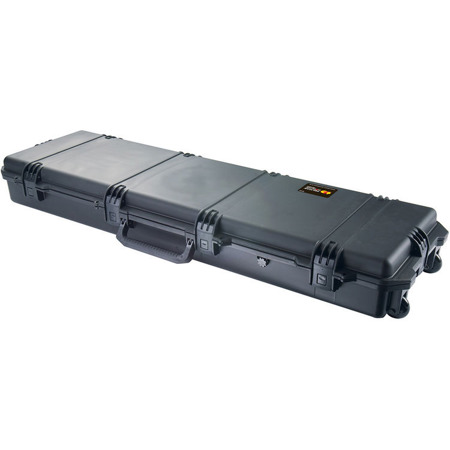 Pelican iM3300 Storm Case with Molded Foam Interior for Rifles, Wheels, Black