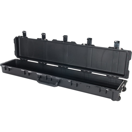 Pelican iM3410 Storm Case without Foam for Rifles & Shotguns, Wheels, Black