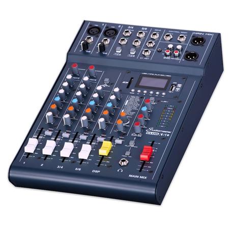 Studiomaster CLUB XS 6 6-Ch Portable Compact Mixing Console w/ USB, Bluetooth