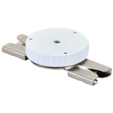 Speco Technologies Ceiling Clip Mount Bracket for Mini Turret Cameras, White