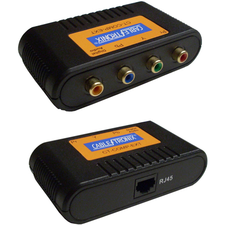 Securitytronix Baluns for Component Video & Digital Audio Over Cat5e Cable