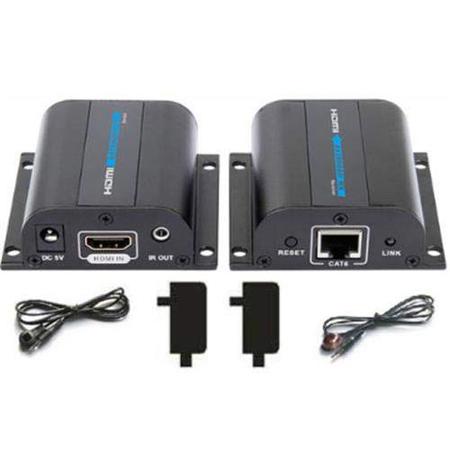Securitytronix HDMI Extender with Infrared Control Over Single Cat5e/6 Cable
