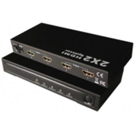Securitytronix 2x2 HDMI Powered Splitter/Amplifier