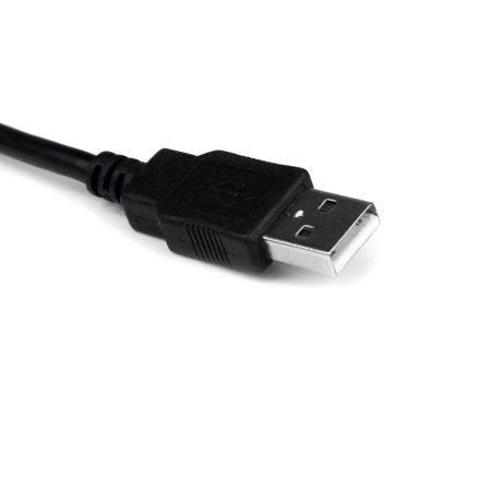 StarTech 1' USB to RS232 Serial DB9 Adapter Cable with COM Retention
