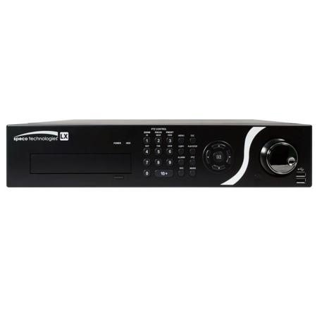Speco Technologies 8CH 960H Analog + 4CH 1080p IP Hybrid Embedded DVR, 6TB HDD