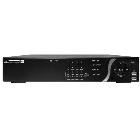 Speco Technologies 8CH H.264 5MP IP & 960H Analog Hybrid DVR with 12TB HDD
