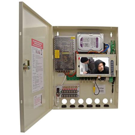 Speco Technologies 8CH 960H Wall Mount DVR with Monitor, Power Supply & 3TB HDD