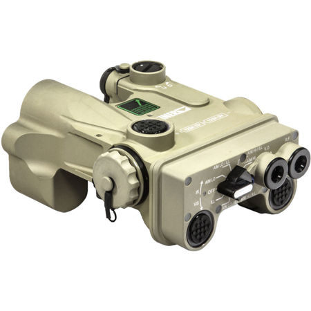 Steiner DBAL-A4 Visible Red/IR Aiming Laser Sight, with Flashlight, Desert Sand