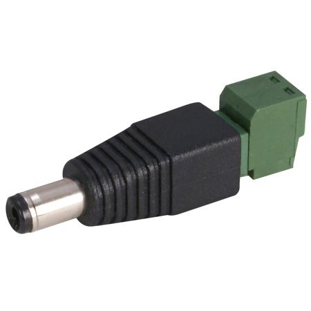 Speco Technologies DC Female Plug to Terminal Block, Pack of 10