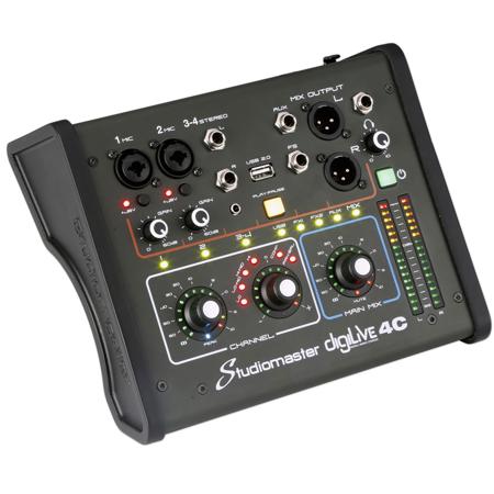 Studiomaster digiLivE 4C 4-Channel Analog Digital Mixing Console
