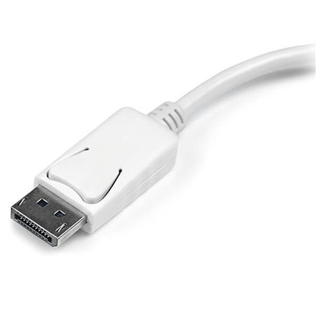 StarTech DisplayPort to HDMI Active Video and Audio Adapter Converter, White