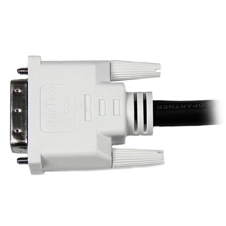 StarTech 1' DVI-D Dual Link Cable with 2 Male DVI 25-Pin Connectors, Black