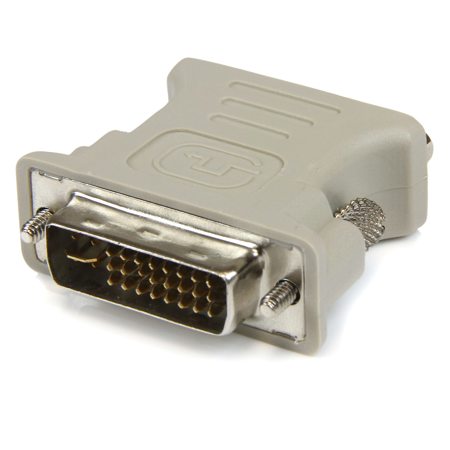 StarTech 29 Pin DVI-I Male to 15 Pin VGA High Density D-Sub Female Cable Adapter, Beige