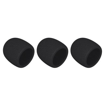 Stony Edge Foam Windscreen for Handheld Microphone, 3 Pack