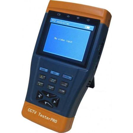 Securitytronix ST-FTEST35F 3.5" LCD Monitor CCTV Test Meter with Multi-Meter