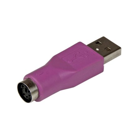 StarTech 6 Pin PS/2 Keyboard Female to 4 Pin USB A Male Adapter