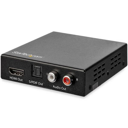 StarTech HDMI Audio Extractor with 4K 60Hz Support, Black