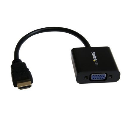 StarTech HD2VGAE2 HDMI to VGA Adapter Converter for Desktop PC/Laptop/Ultrabook