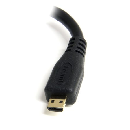 StarTech 5" 19 Pin HDMI Female to 19 Pin Male Micro HDMI Cable Adapter
