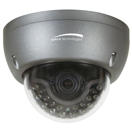 Speco Technologies HT5940K 1000 TVL IR Dome Camera with 2.8-12mm Lens, Dark Gray