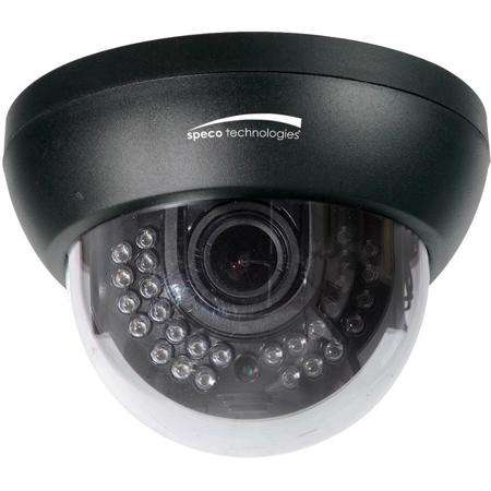 Speco Technologies HT648H 960H IR Dome Camera with 4mm Fixed Lens, Black