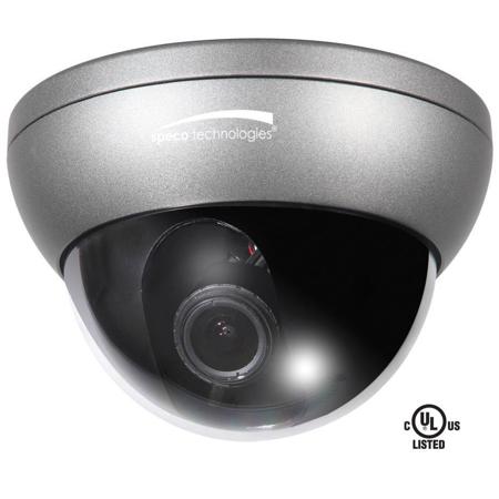 Speco Technologies Intensifier 3 HT7250iHR 650TVL Dome Camera, 5-50mm Lens, Gray