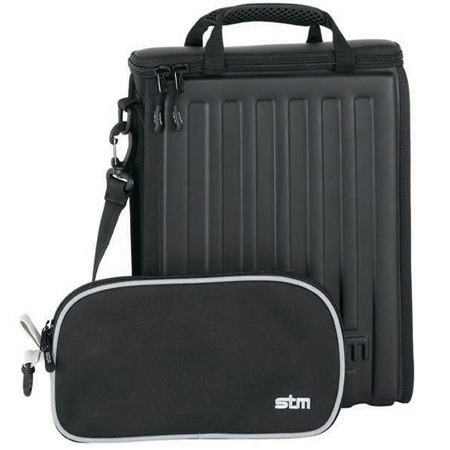 STM Armour 13in Laptop Shoulder Bag, Small, Black