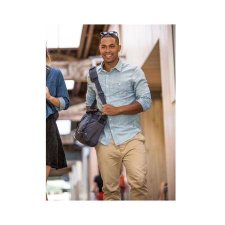 STM Bowery 15" Laptop Shoulder Bag Brief, Medium, Graphite