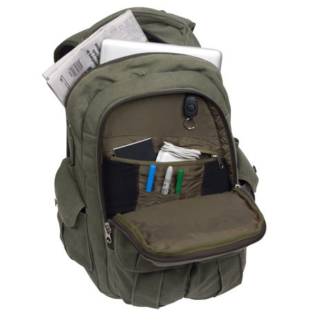 STM Convoy Medium Backpack for 15in Laptops, Olive