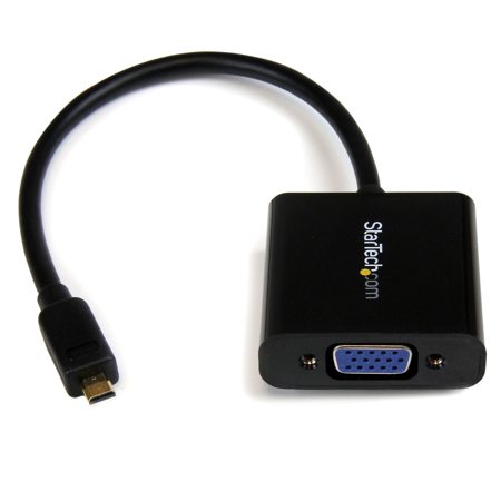 StarTech 10" Micro HDMI to VGA Converter Adapter for Smartphones, Ultrabook and Tablet