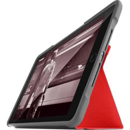 STM Dux Plus Case with Apple Pencil Storage for iPad Pro 9.7", Red