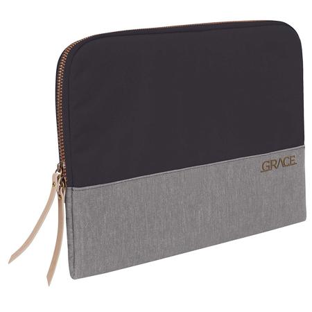 STM Grace Sleeve for 15" Laptop, Cloud Gray