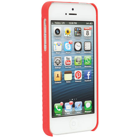 STM iPhone 5 Grip Protective Case, Red