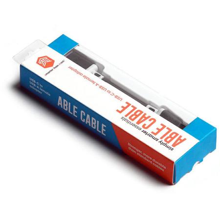 STM Able Cable USB-A Female to USB-C, 2.7"