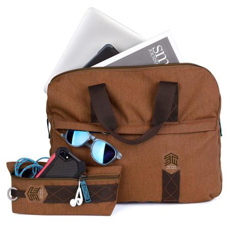 STM Judge Messenger Bag for 15" Laptop, Desert Brown