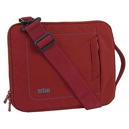 STM Jacket Medium 15" Laptop Sleeve, Berry