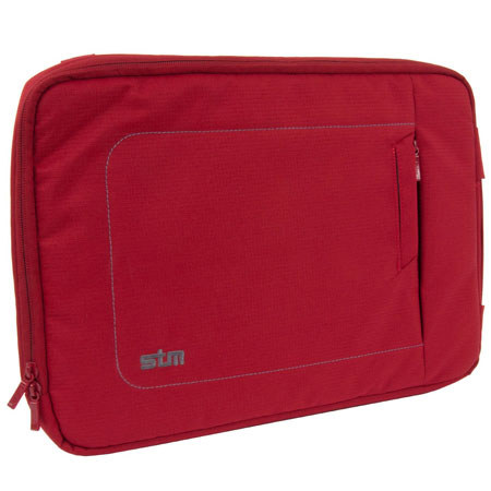STM Jacket 13" Small Laptop Sleeve, Berry