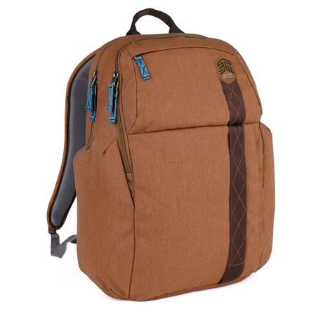 STM Kings Backpack for 15" Laptops and Tablets, Desert Brown
