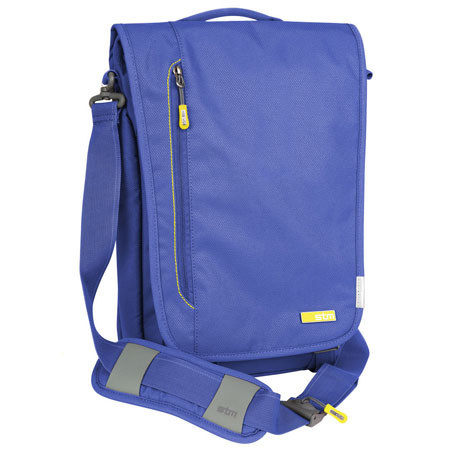 STM Linear Small Laptop Shoulder Bag, Blue