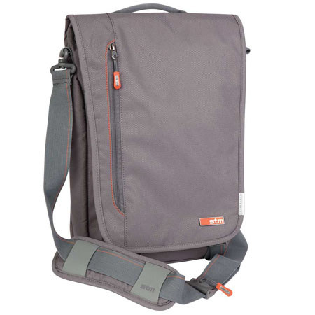 STM Linear Small Laptop Shoulder Bag, Gray