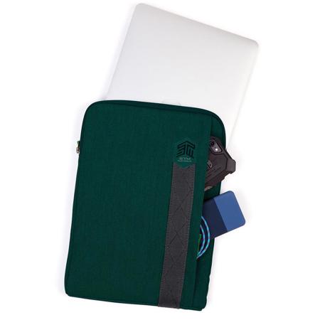 STM Ridge Sleeve for 11" Laptop, Botanical Green