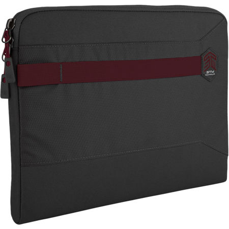 STM Summary Sleeve for 15" Laptop, Granite Grey