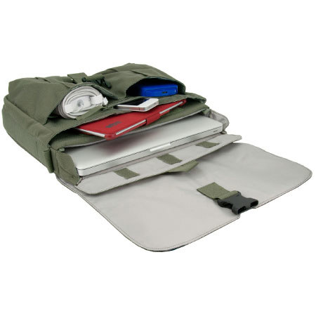 STM Scout 2 Small 13" Laptop Shoulder Bag, Olive